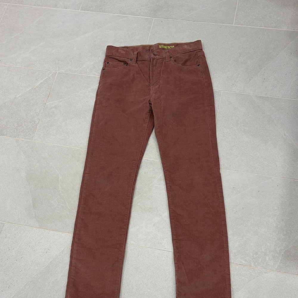 Girls Size 12 Crewcuts Stretch Corduroy Pants in Dusty Rose